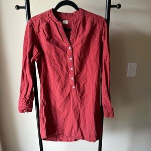 Bridge & Burn Red Long Sleeve Dress